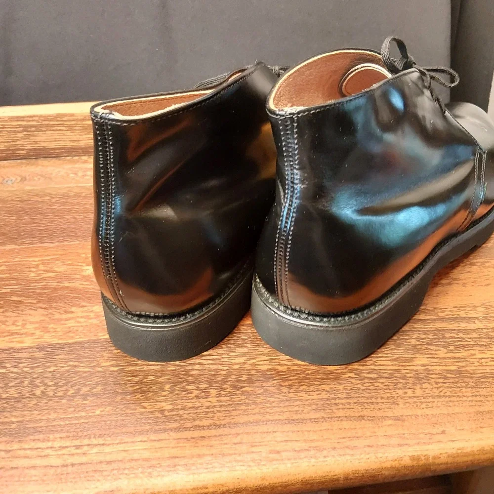 Work America Biltrite Mens USPS Postal Chukka Boots Black Leather 12 3E USA Made